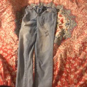 high waisted jeggings